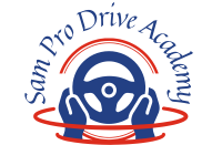 Black and Blue Modern Simple Icon Driving School Logo (800 x 524 px)